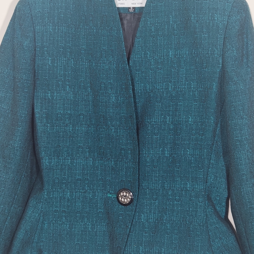 🔥SOLD🔥 Vintage Le Suit Blazer Jacket - Picture 5 of 12